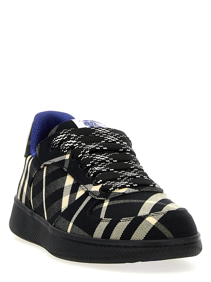 Terrace Check Sneakers Black