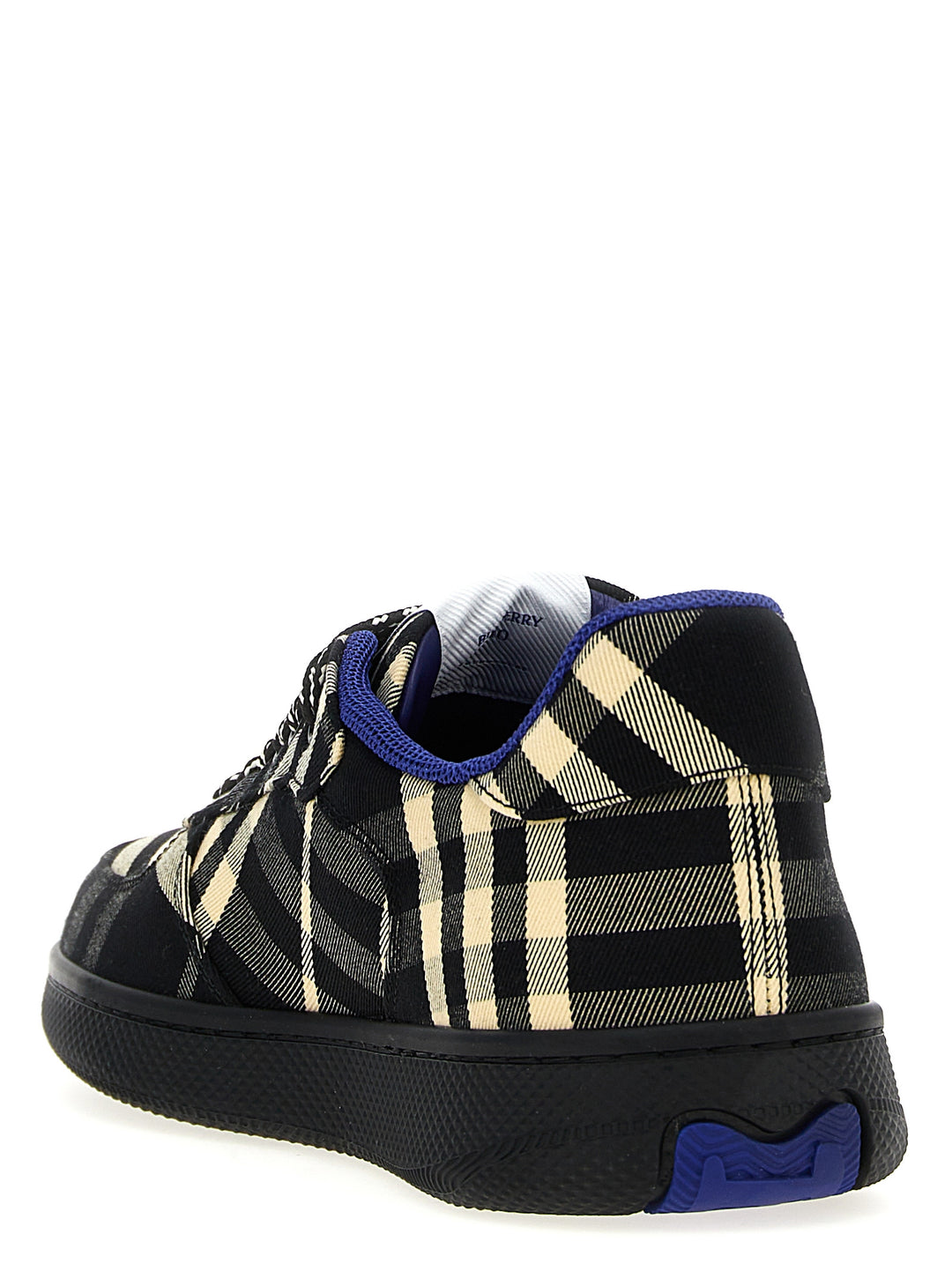 Terrace Check Sneakers Black