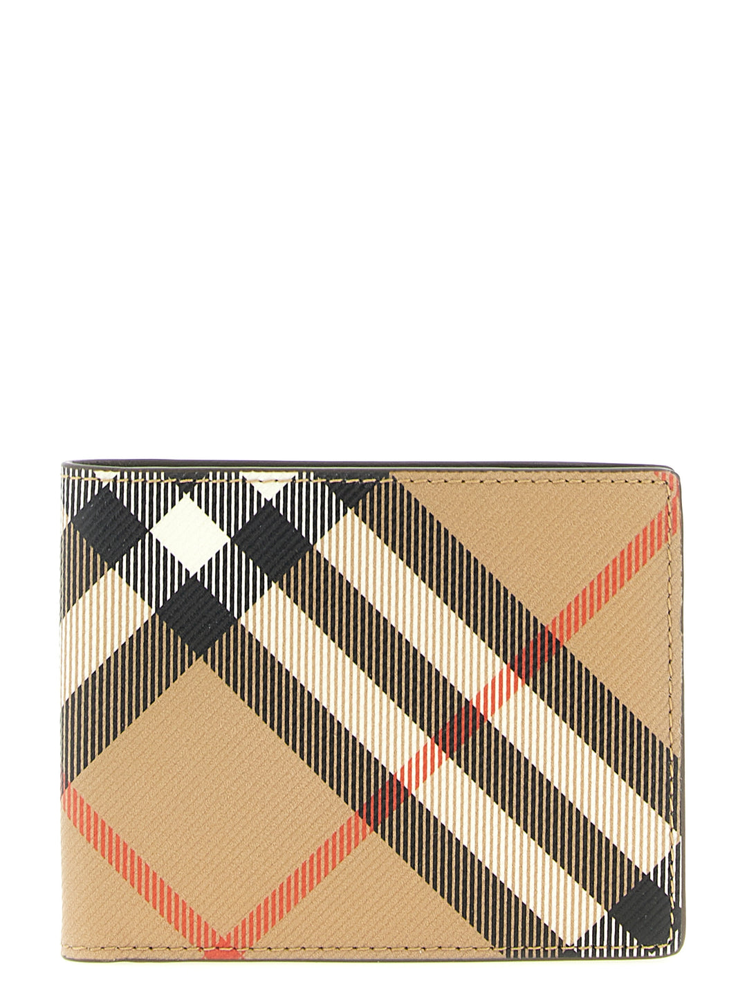 Burberry Burberry Check Wallet Wallets and Card Holders - Beige | 90250efadde8b1dd6509e23f7ea29acd3e704f8a