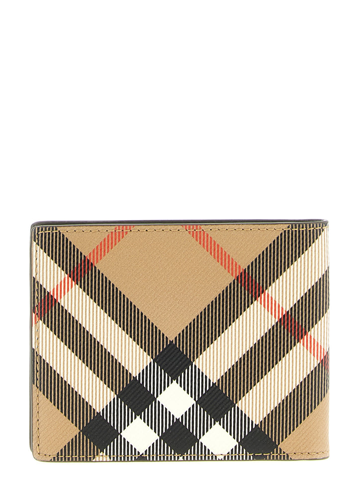Burberry Burberry Check Wallet Wallets and Card Holders - Beige | 5bdffb8449496625e62d21fd32a8aa81957da3bc