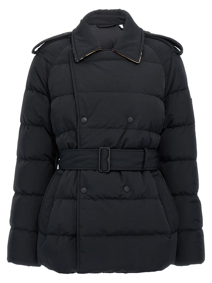 Short Down Jacket Casual Jackets, Parka Black