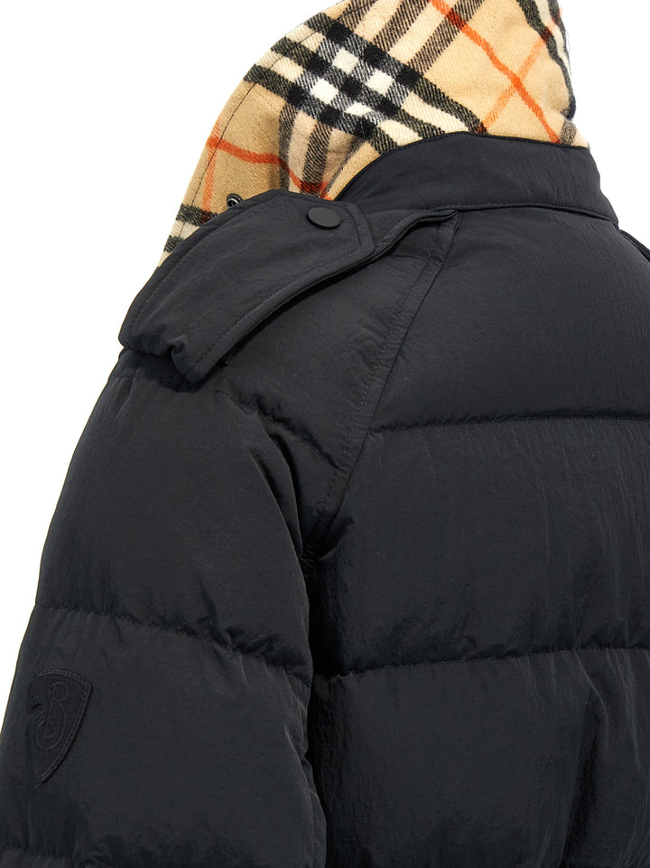 Short Down Jacket Casual Jackets, Parka Black