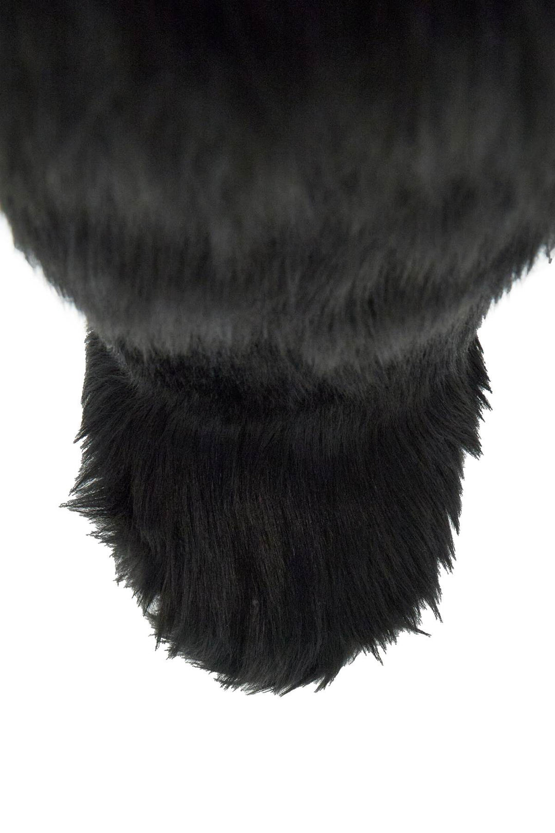 Black Suede Icon Yeti Boots With Synthetic Fur Lining