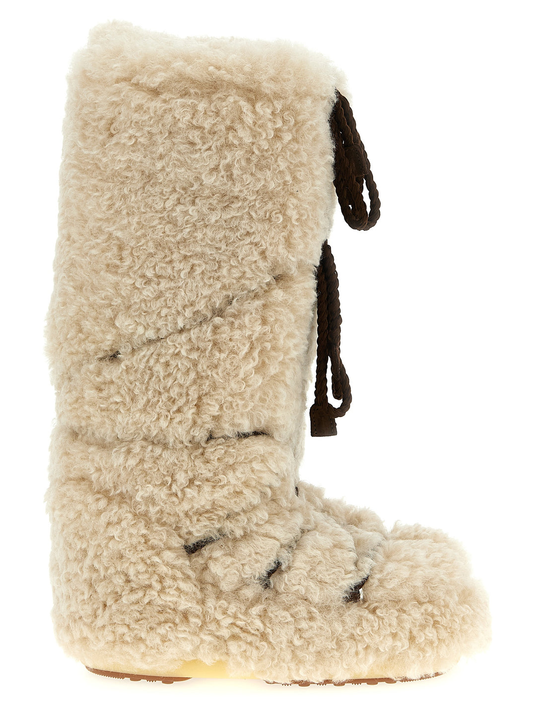 Moon Boot Icon Curly Extra Boots and Ankle Boots - White | c0ce9798e63a29a2723436b1634c90cfe12d7425