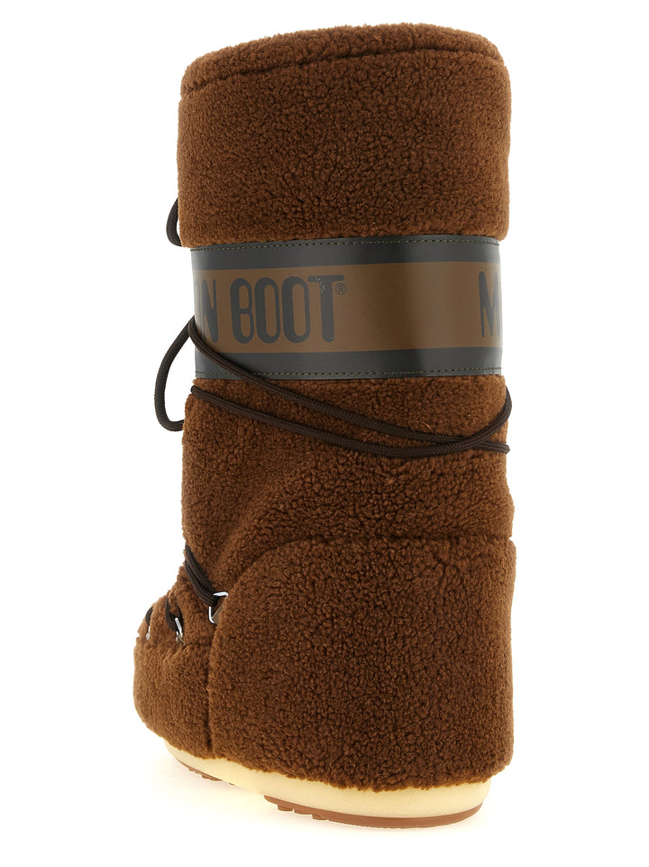 Moon Boot Icon Fleece Boots and Ankle Boots - Brown | eafe99f90474241f9128dab2921f6dd7a6ee1f0d