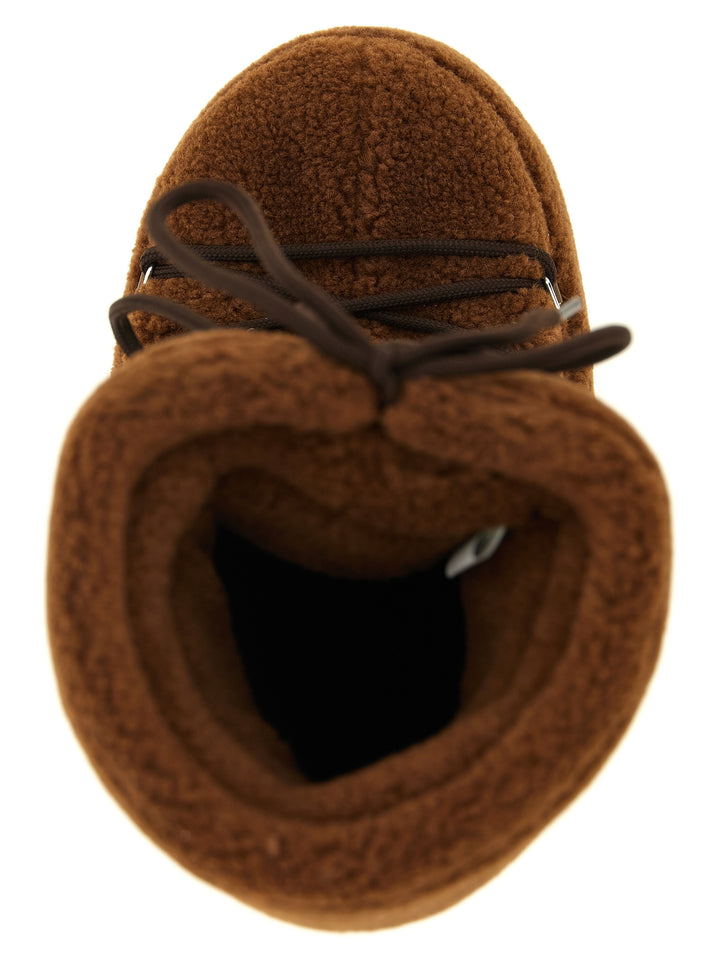 Moon Boot Icon Fleece Boots and Ankle Boots - Brown | 0b68ba96ef241e09d94d628fc4f772076b266936