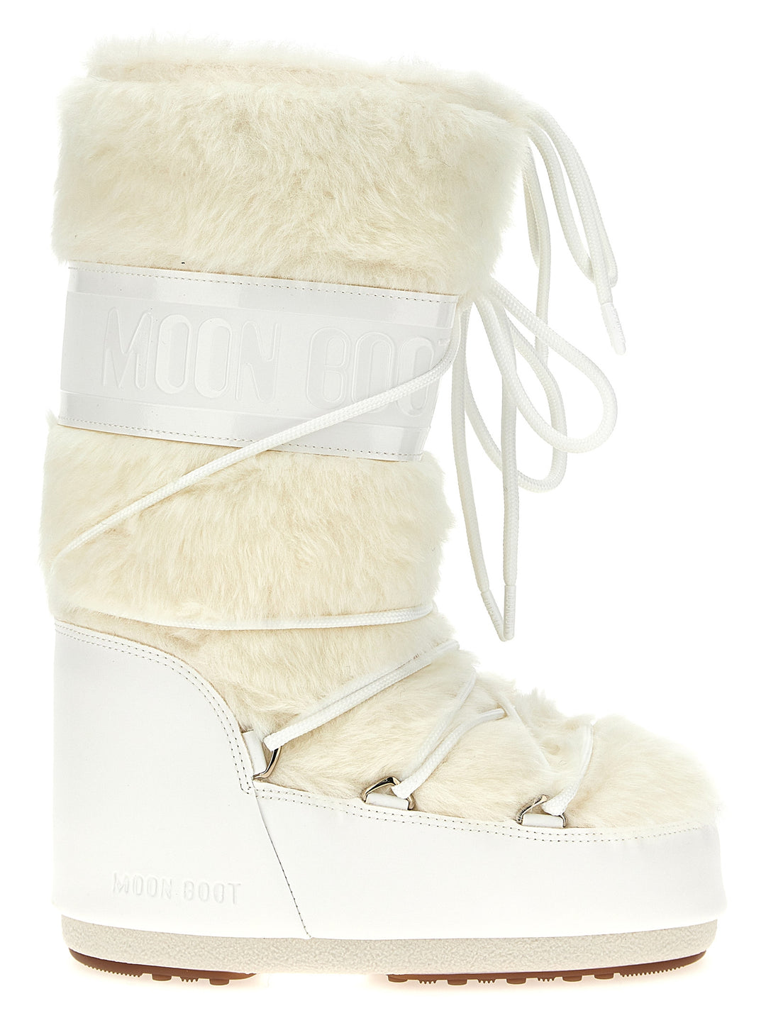 Moon Boot Icon Faux Fur Boots and Ankle Boots - White | fd1d6c72557ff2338f9bef14619c12bcf9553c3d