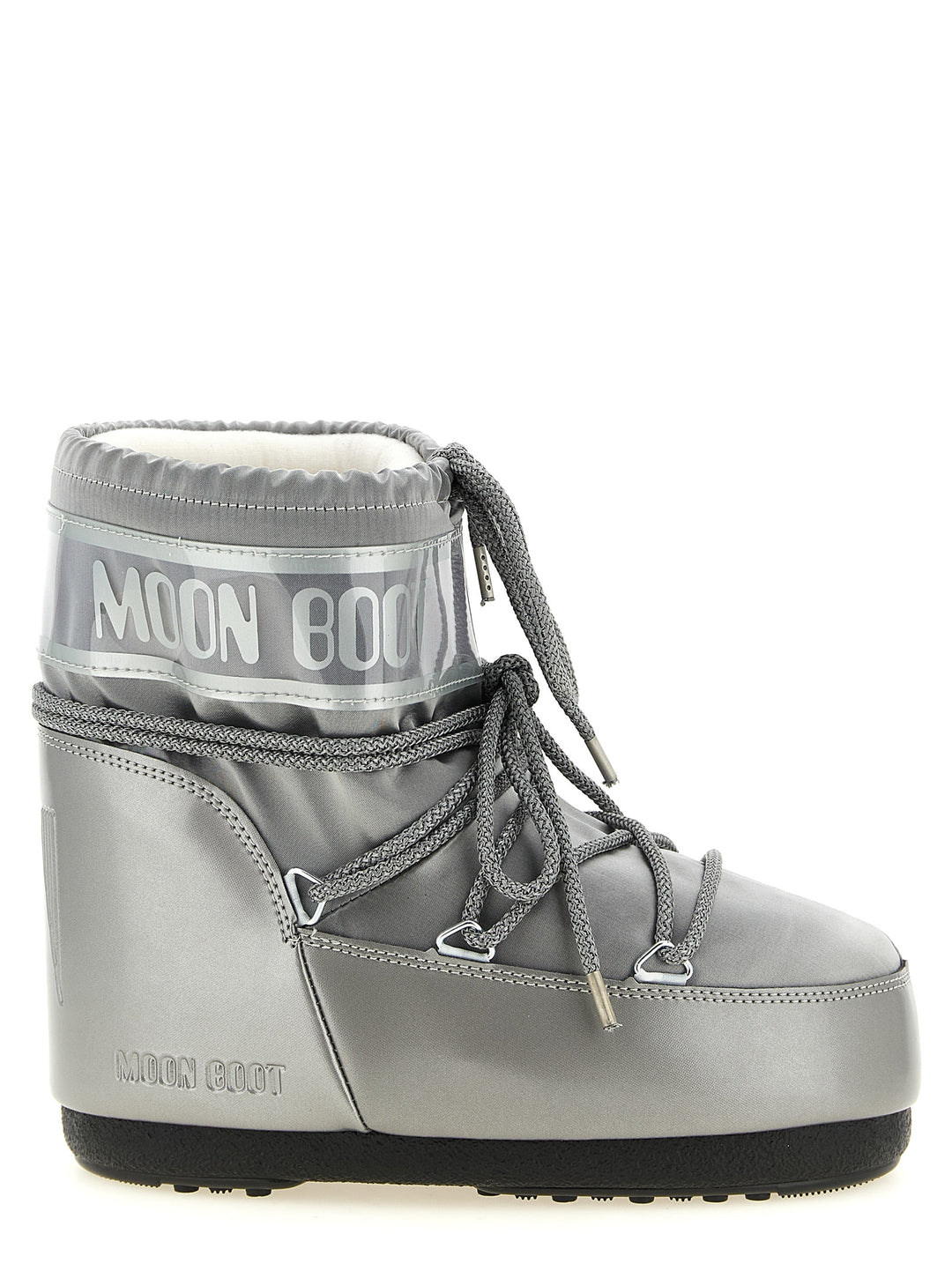 Moon Boot Icon Low Glance Boots and Ankle Boots - Silver | e81df03b06c63c29c02490cba08bd467569a3fba