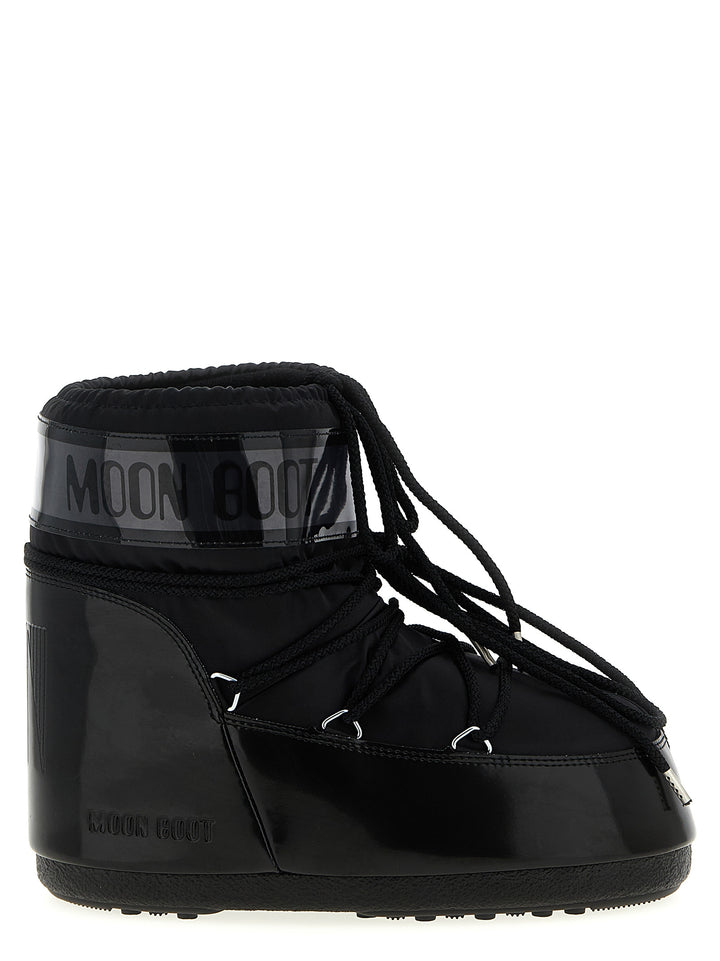 Moon Boot Icon Low Glance Boots and Ankle Boots - Black | 561fd0b3abf20541a93252358f1392b6c03ee93c