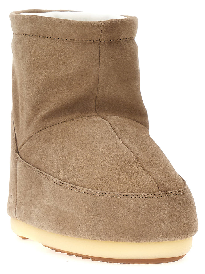 Icon Low Boots, Ankle Boots Beige