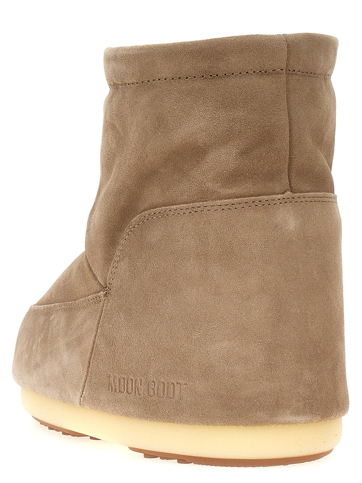 Icon Low Boots, Ankle Boots Beige