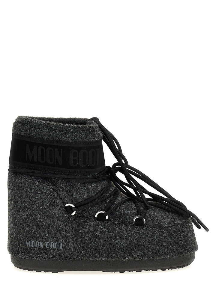 Icon Low Boots, Ankle Boots Gray