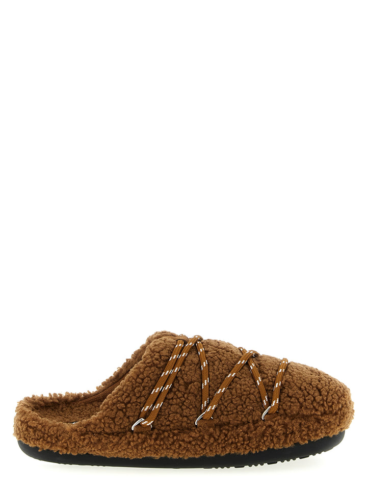 Moon Boot Teddy Slipper Bedroom linen and nightwear - Brown | 70a0d1a16123850ac8321eccf1f35791c30fb29a