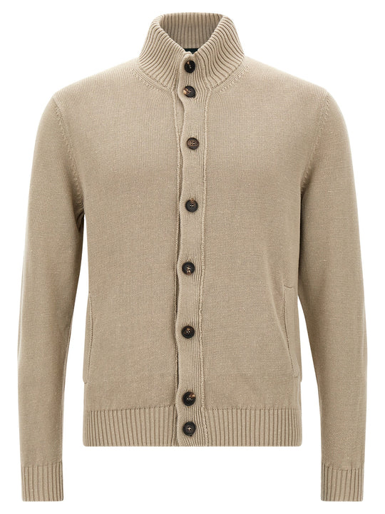 Chioto Sweaters And Cardigans Beige