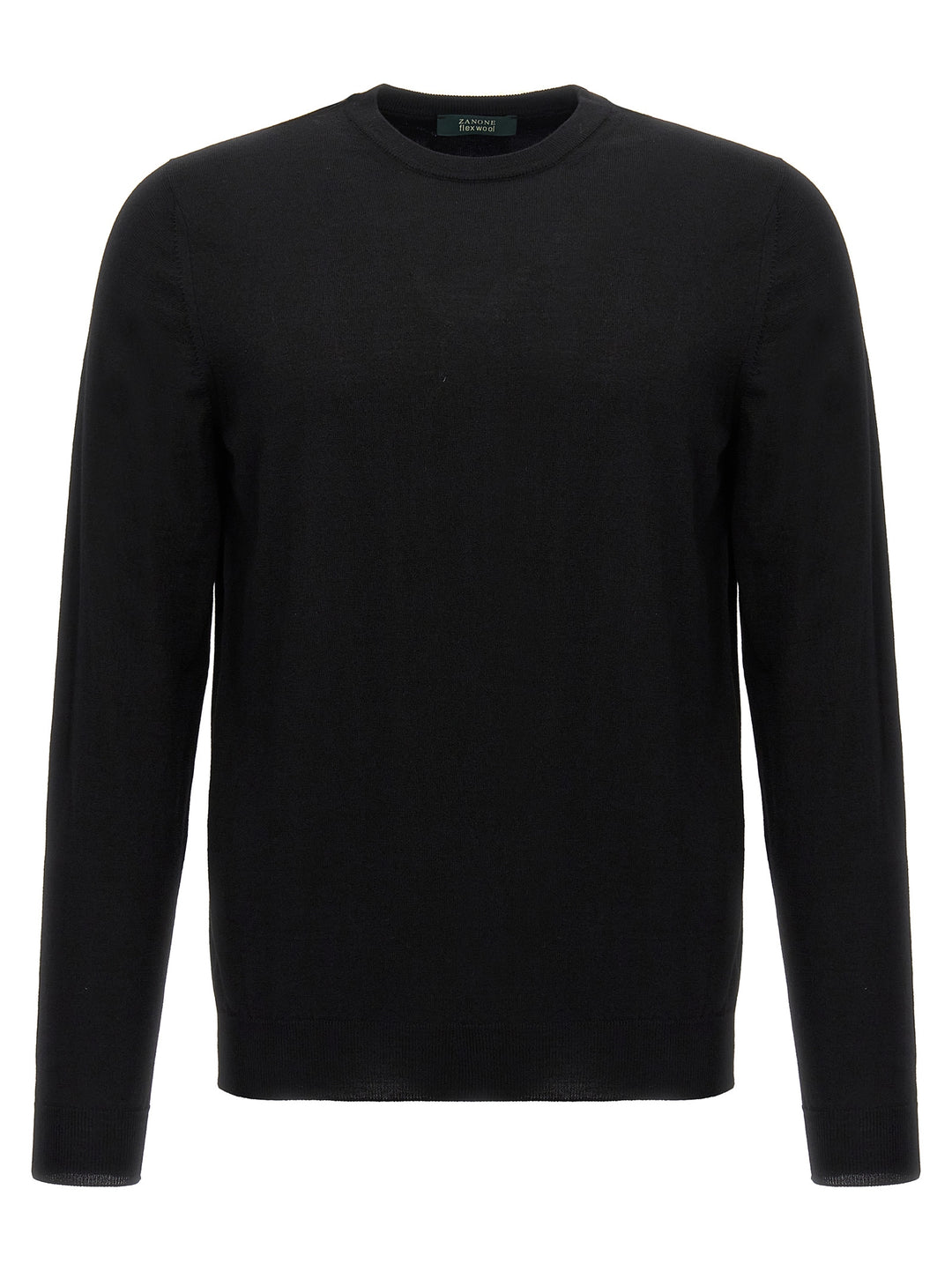 Wool Sweater T-Shirt Black