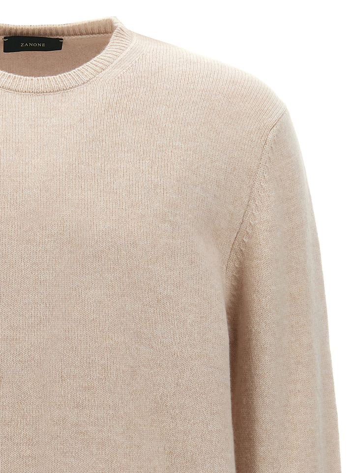 Crewneck Sweater Sweater, Cardigans Beige