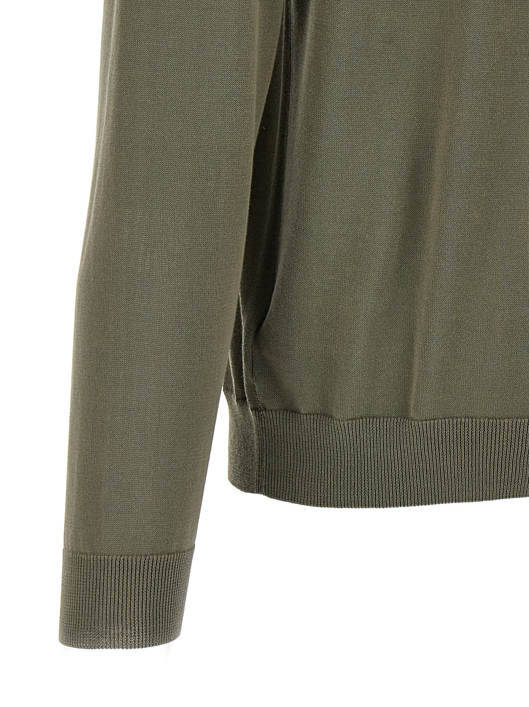 Cotton Sweater Sweaters And Cardigans Green