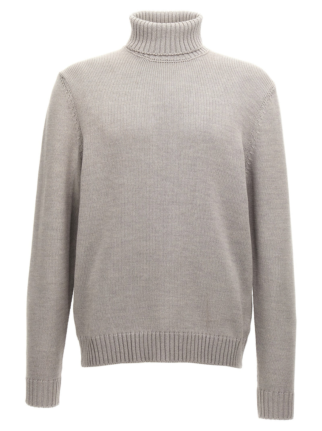 Turtle-Neck Sweater Sweater, Cardigans Gray