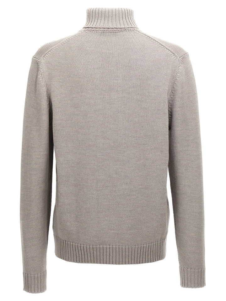 Turtle-Neck Sweater Sweater, Cardigans Gray