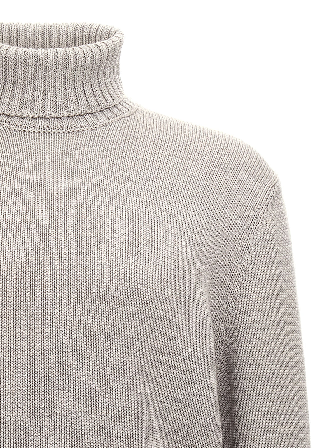 Turtle-Neck Sweater Sweater, Cardigans Gray