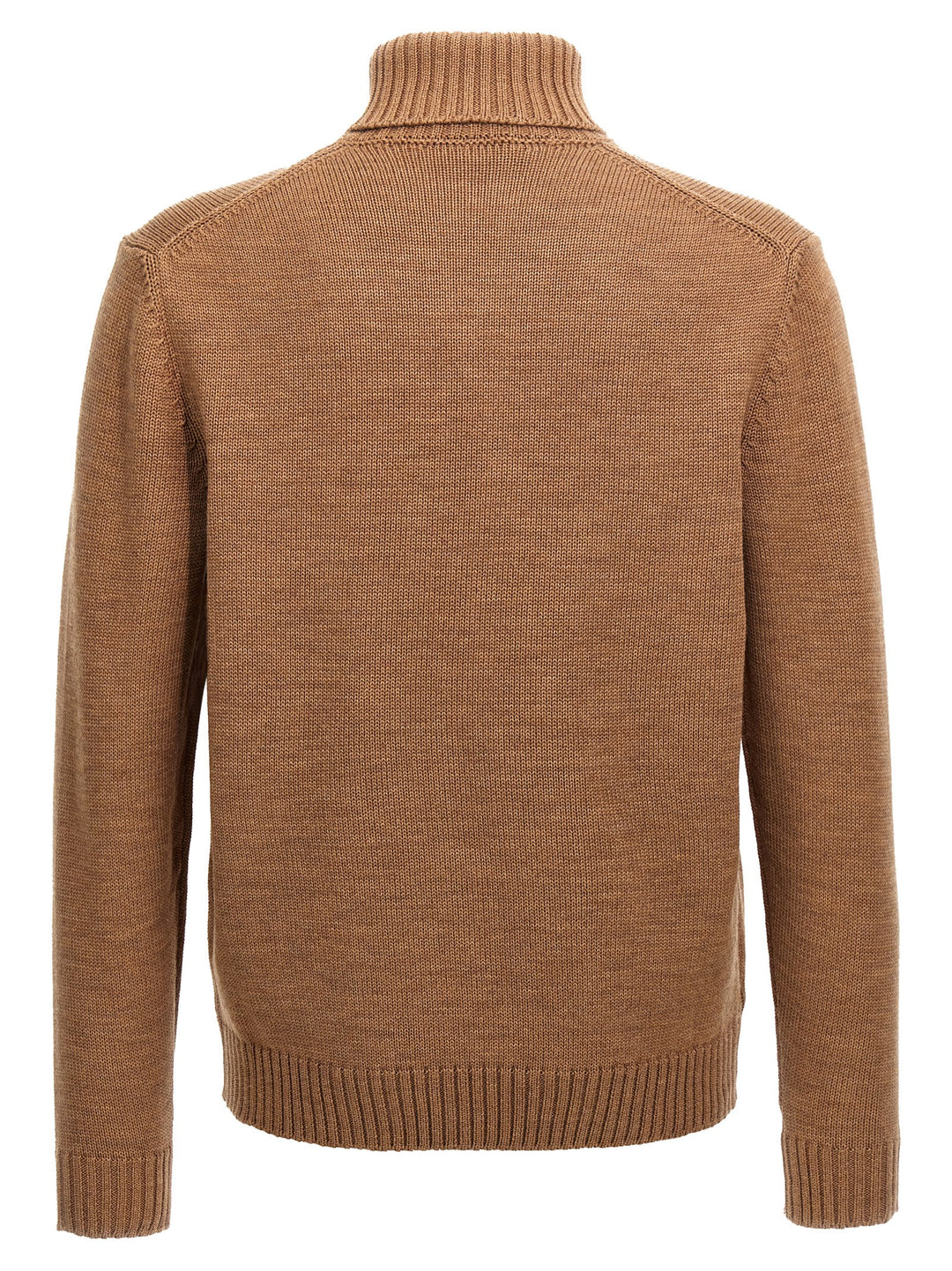 Turtle-Neck Sweater Sweater, Cardigans Brown