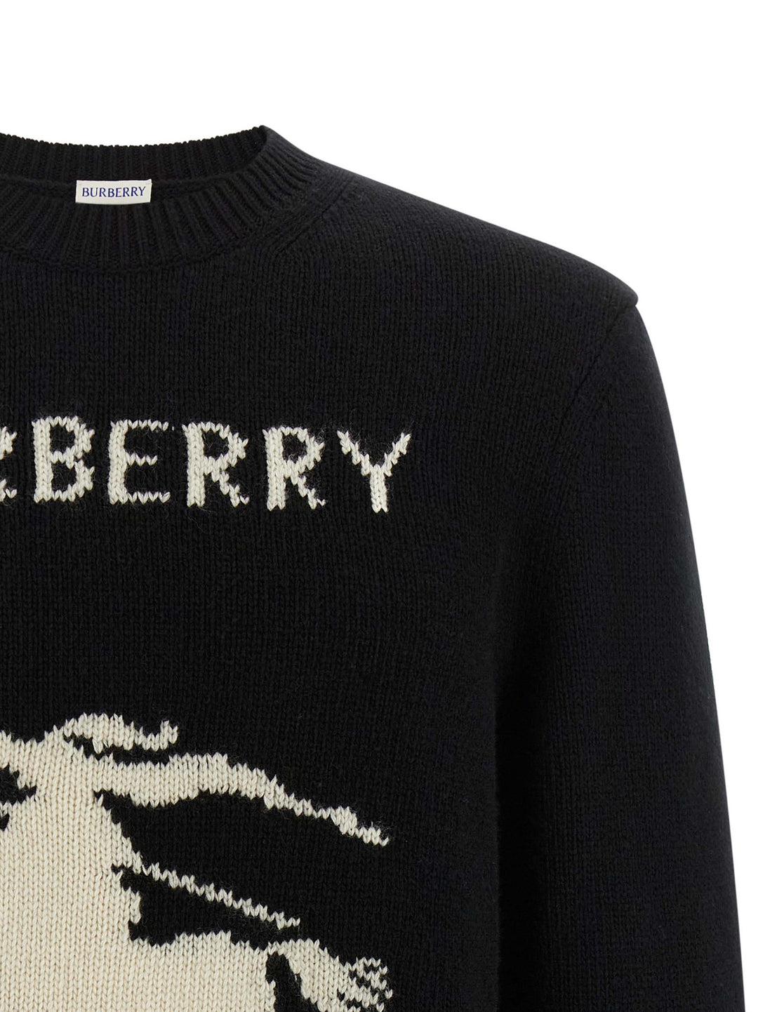 Burberry Ekd Logo Sweaters and Cardigans - Black | c8759ffe46aba424c29c625f2340434a91531016