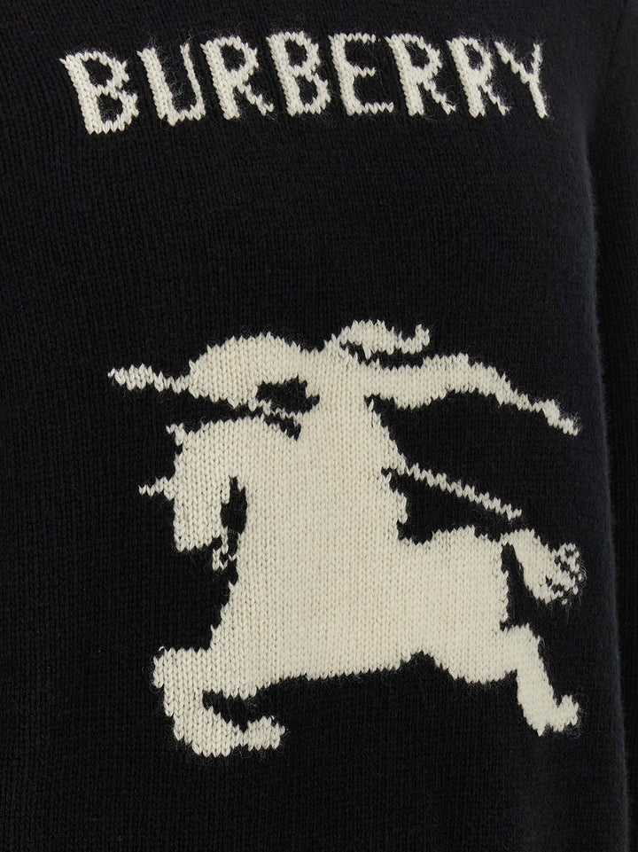 Burberry Ekd Logo Sweaters and Cardigans - Black | 951df1a7742622cc18eddc89993ee126afd4597c