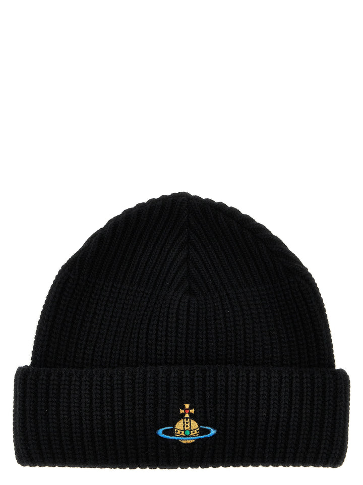 Orb Logo Beanie Hats Black