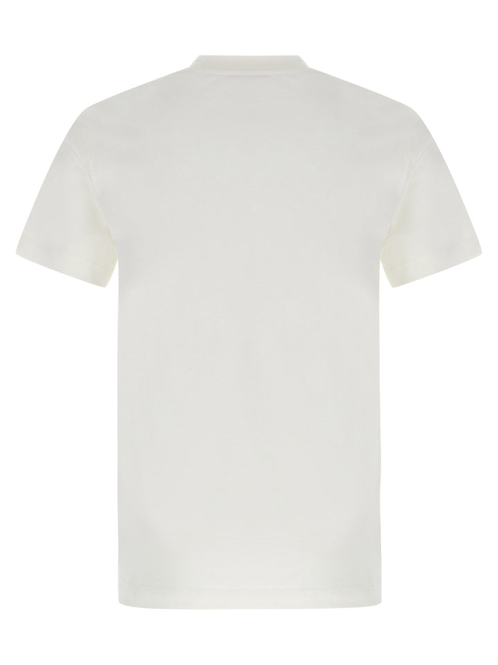 Burberry Burberry Check Patch T-shirt - White | 86a61fd8afbda4e4277f2e643b31cb7ccea98dbe