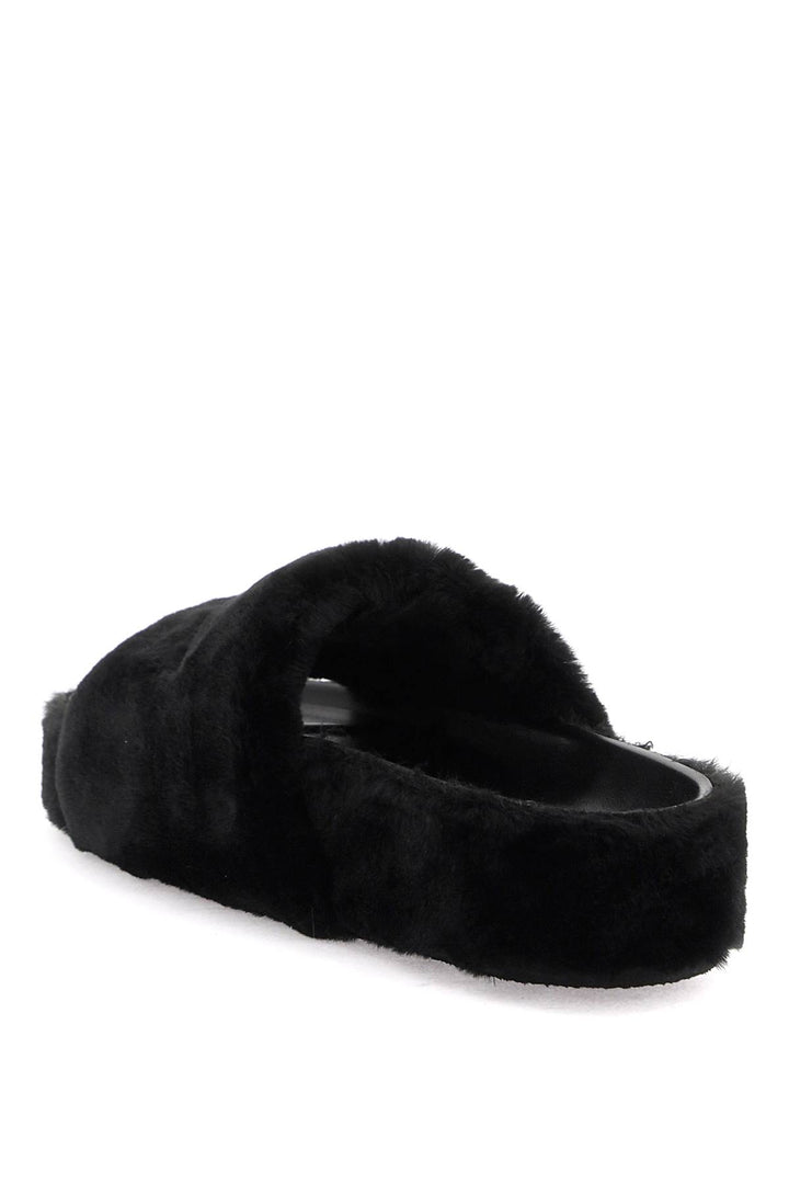 Faux Fur Slides