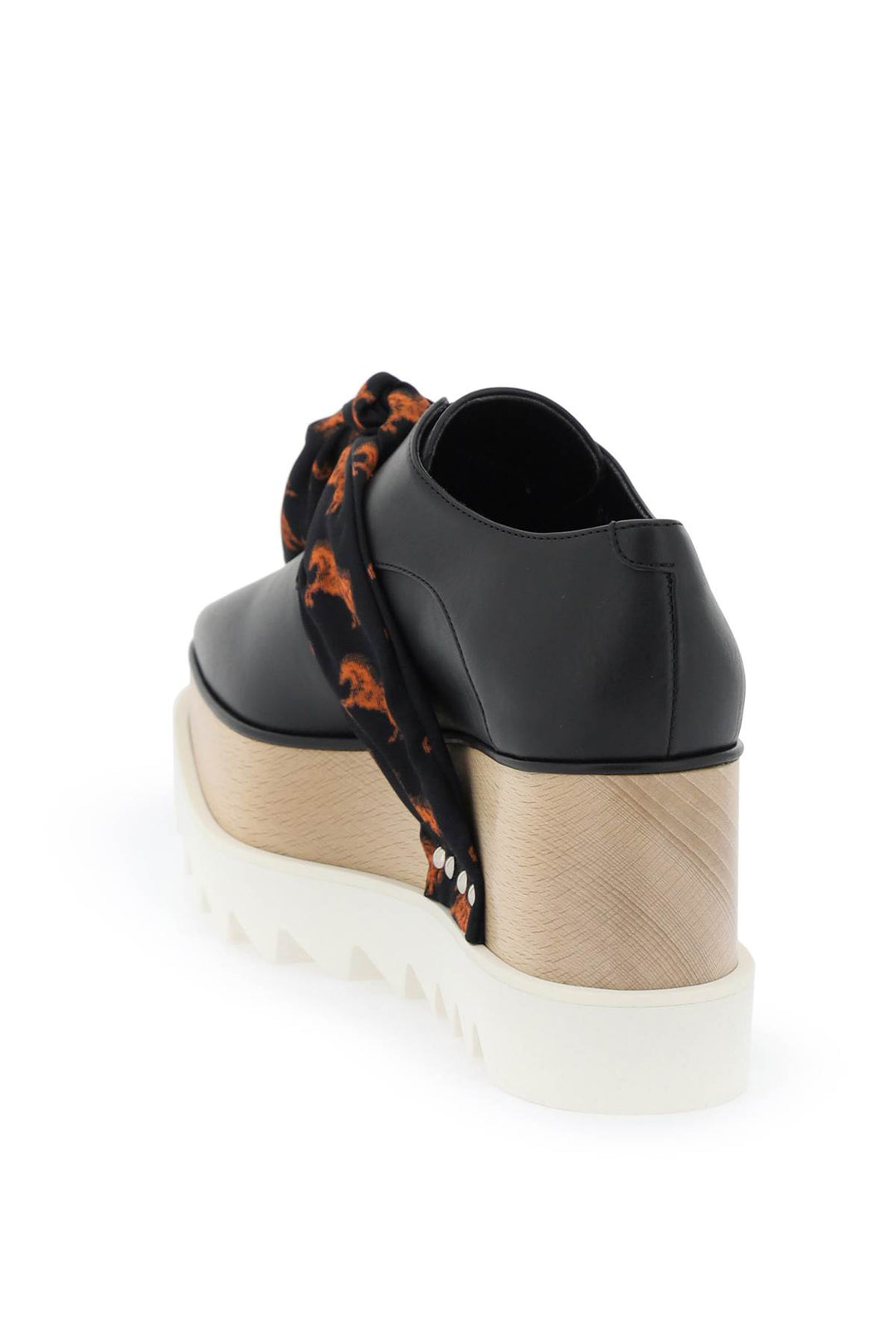 Platform Elyse Loafers Eith Printed Band