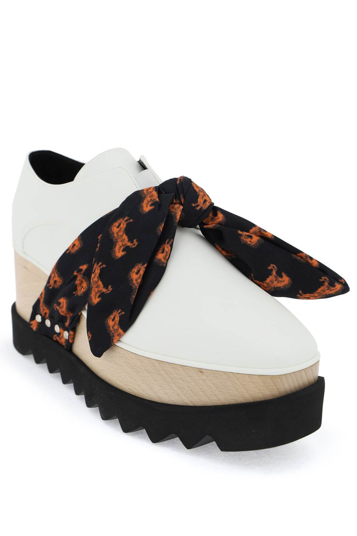 Platform Elyse Loafers Eith Printed Band