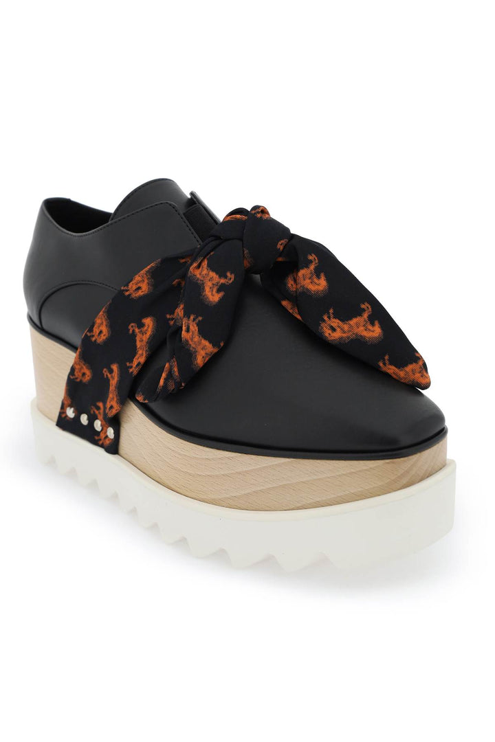 Platform Elyse Loafers Eith Printed Band