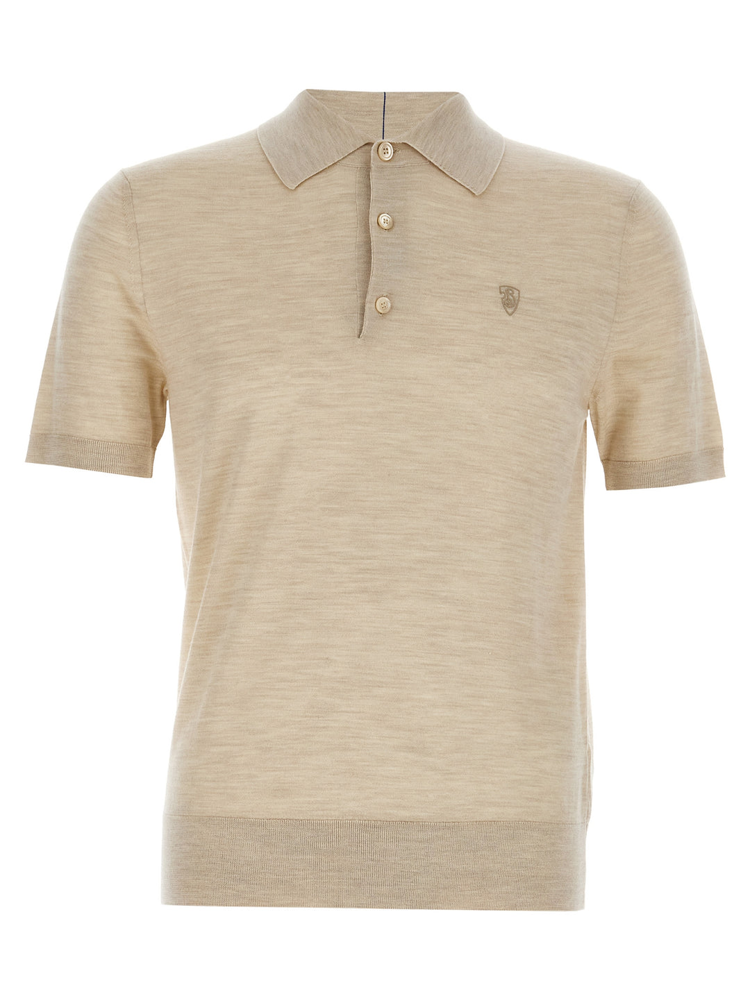 Wool  Shirt Polo Beige