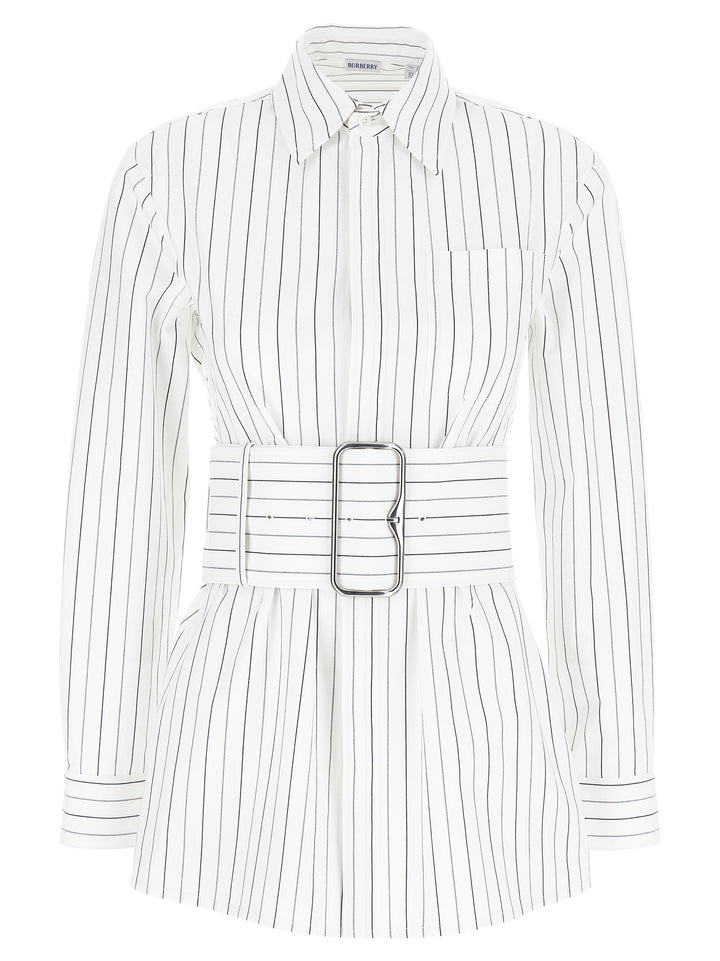 Burberry Striped Shirt Shirt and Blouse - White | fbb68bfcd869bafa288bf68815ae7a9a487a9fd3