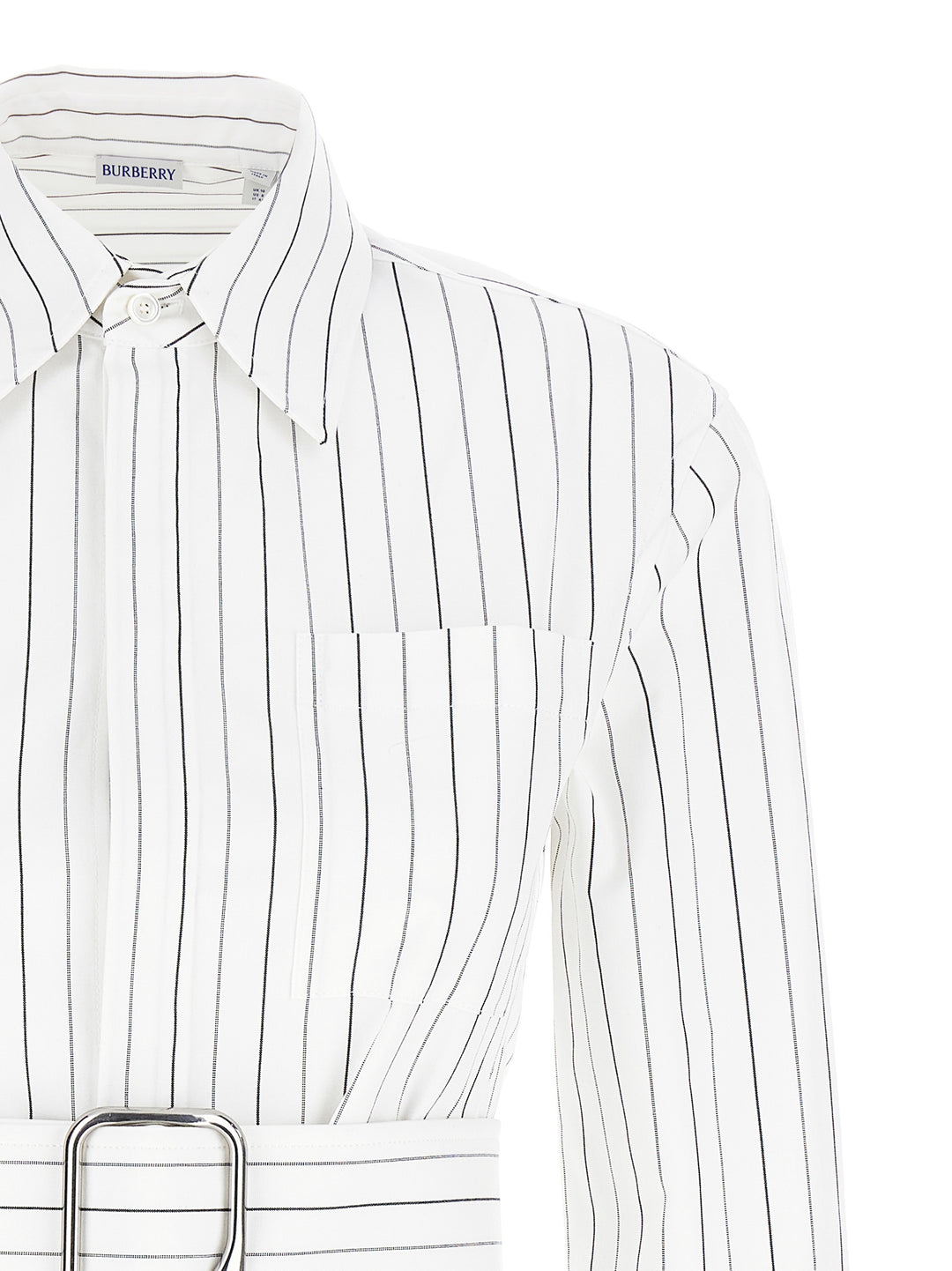 Burberry Striped Shirt Shirt and Blouse - White | 4bdc82bb193569fcf7aefd44b9ae73603a50e637
