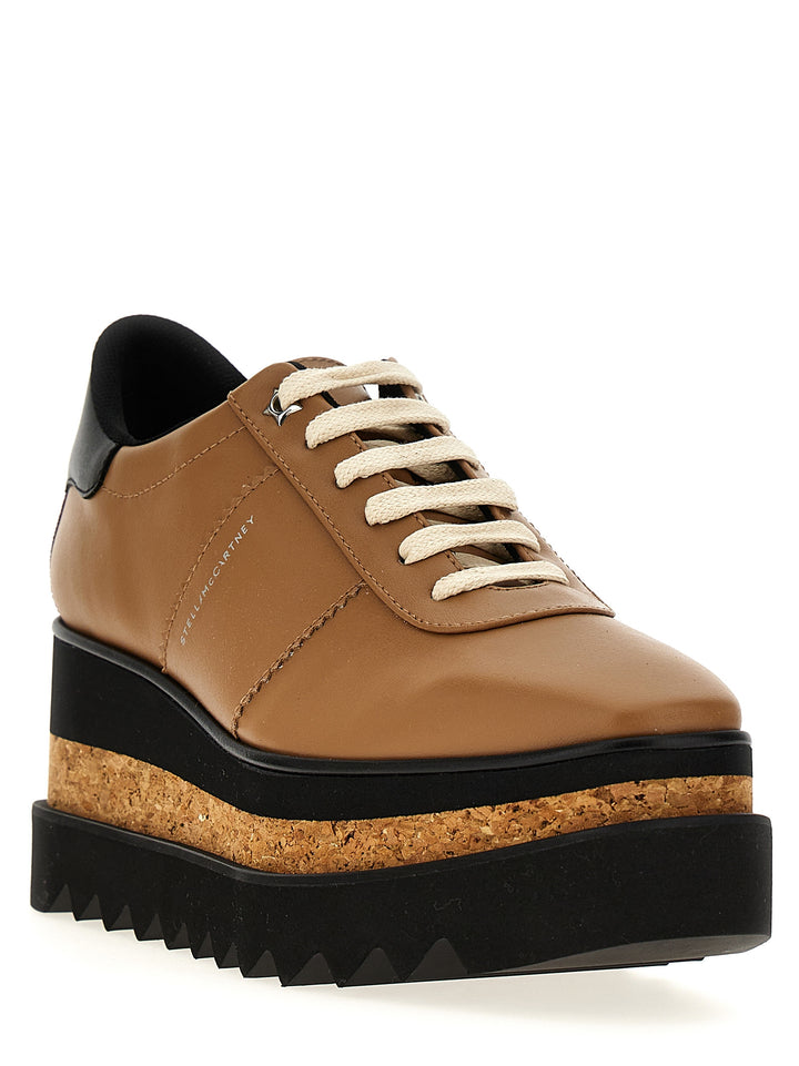 Stella Mccartney Sneak-Elyse Wedges - Brown | 1af2affaf4284008854dba89efa7cd05462cb4bc