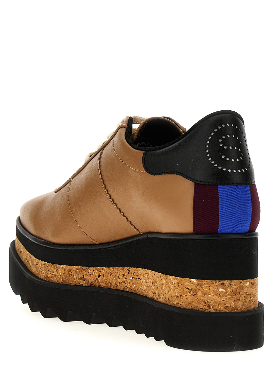 Stella Mccartney Sneak-Elyse Wedges - Brown | bc95d6e59ef35a594fa6ab8774fefc8fac6ac3db