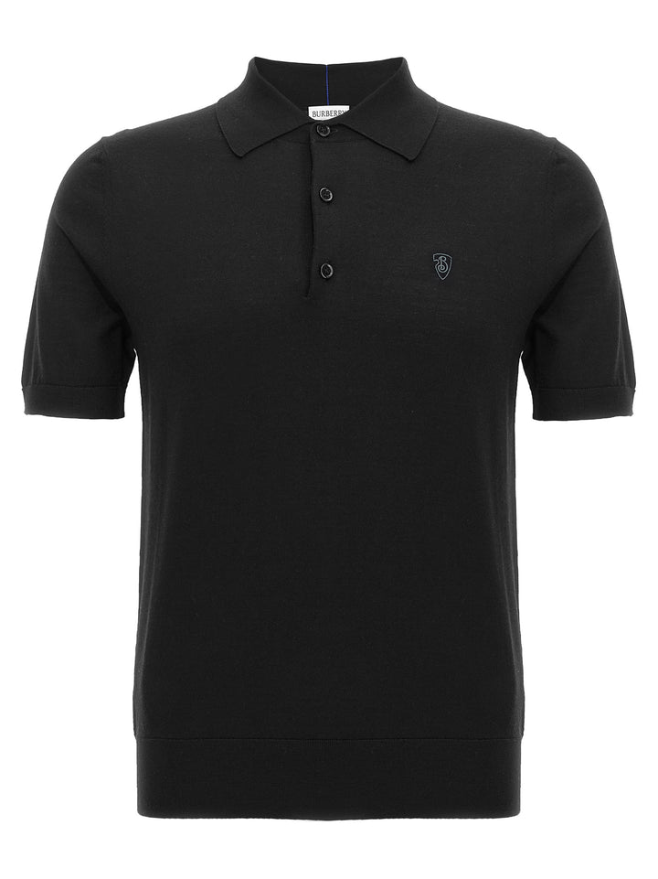 Wool  Shirt Polo Black