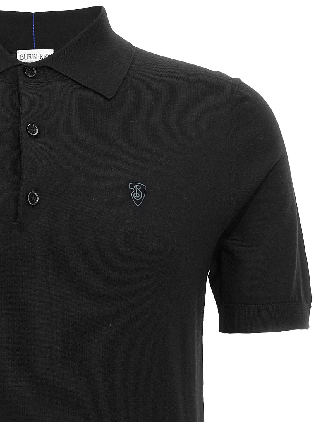 Wool  Shirt Polo Black