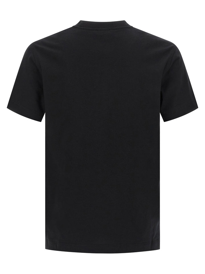 Burberry Patch Burberry Check T-shirt - Black | ded36eb98df152ad7543edb39a00e347a217ec42