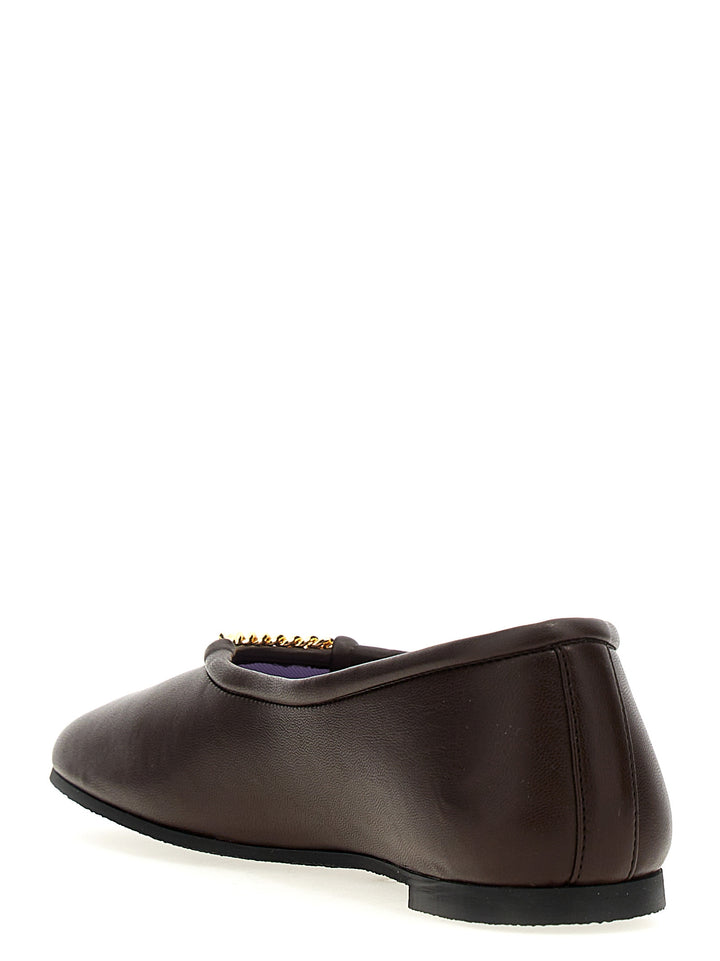 Ryder Flat Shoes Brown