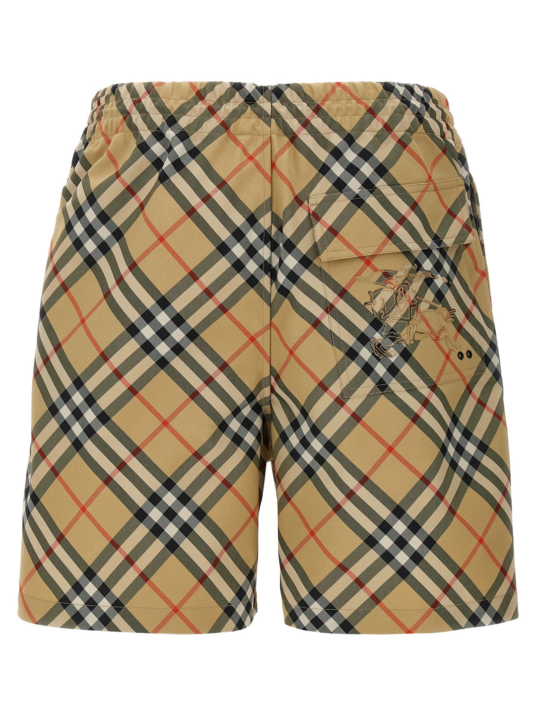 Check Bermuda Shorts Bermuda, Short Beige