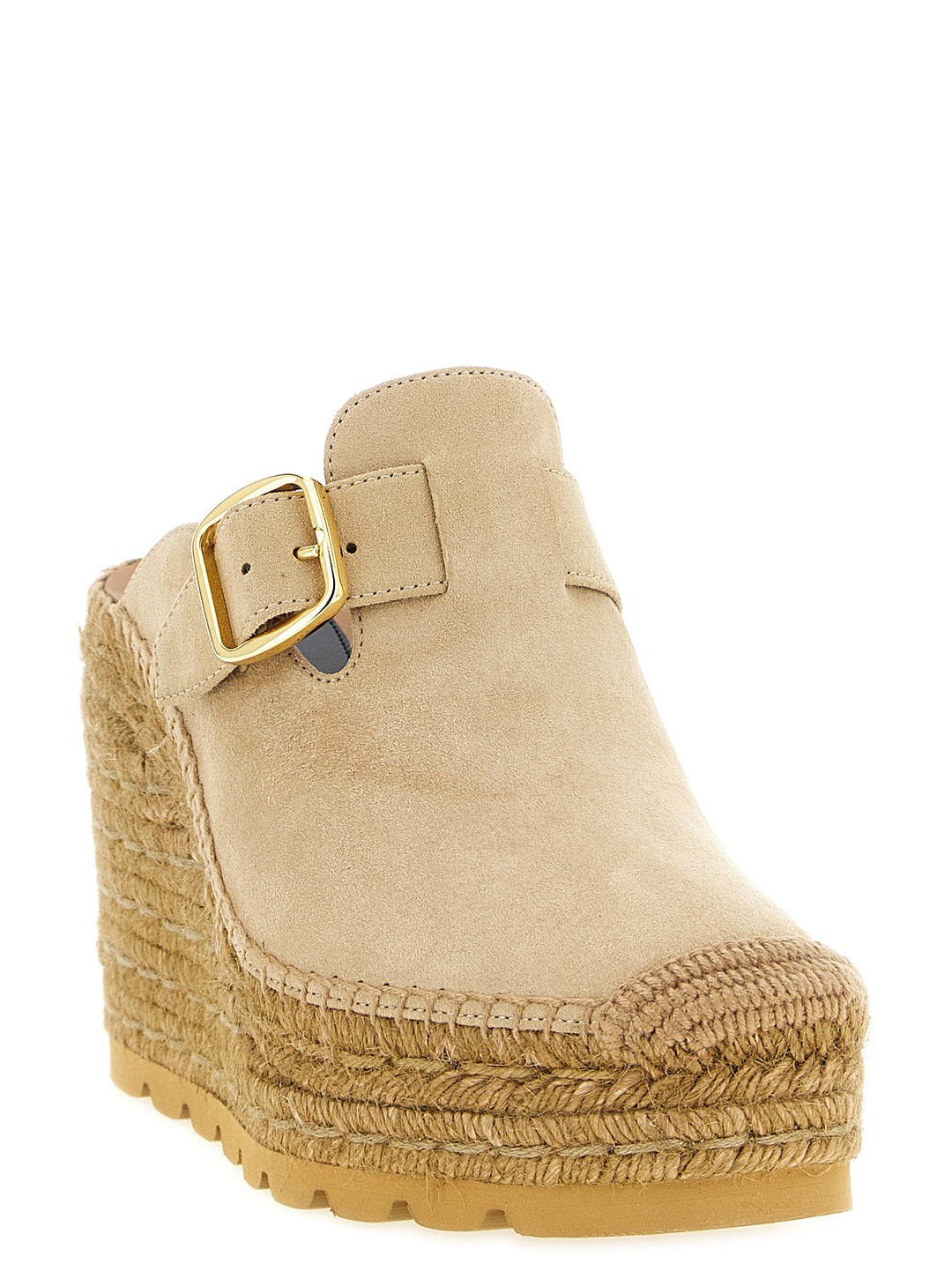 Stella Mccartney Gaia Wedges - Beige | ff2596edf066f66fefa4395d2ff225f46fef0670