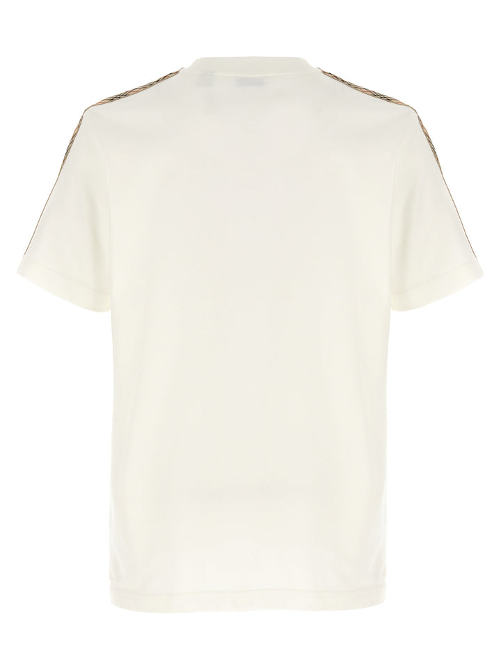 Burberry Check Tape T-shirt - White | 310f0980dbad213985602a7276df71cd56b432d3