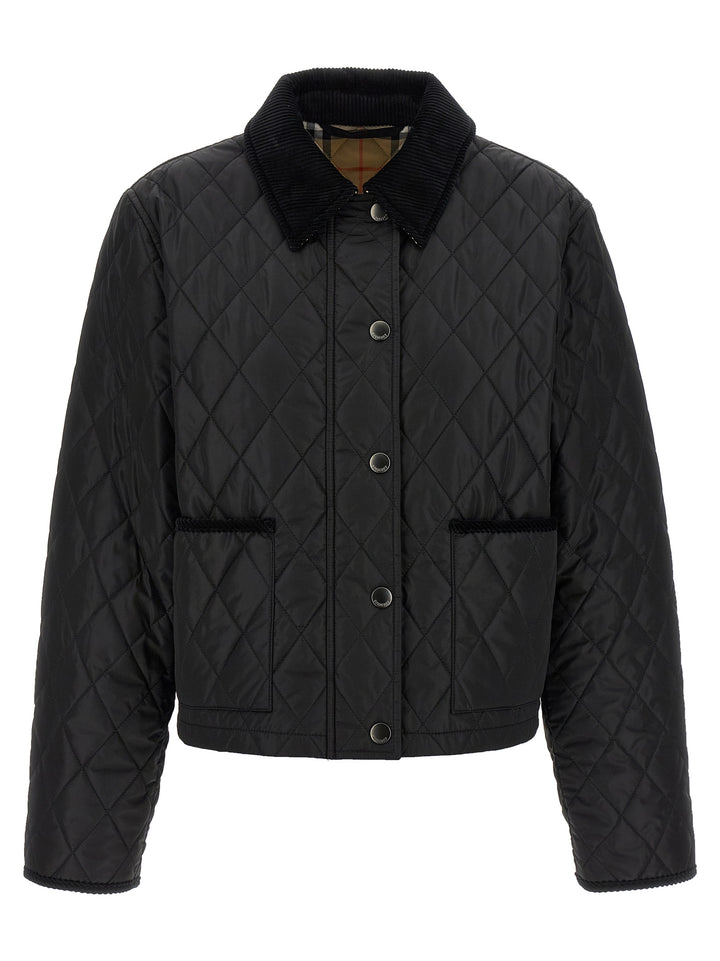 Burberry Oldham Puffer Jackets - Black | 978c2a0c6f2b06f8eefcda47ad9d0414fbeb0386