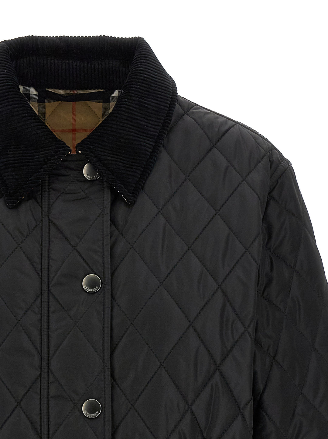 Burberry Oldham Puffer Jackets - Black | 934f528db31f769680d9d2d983df9b5b5db94d79