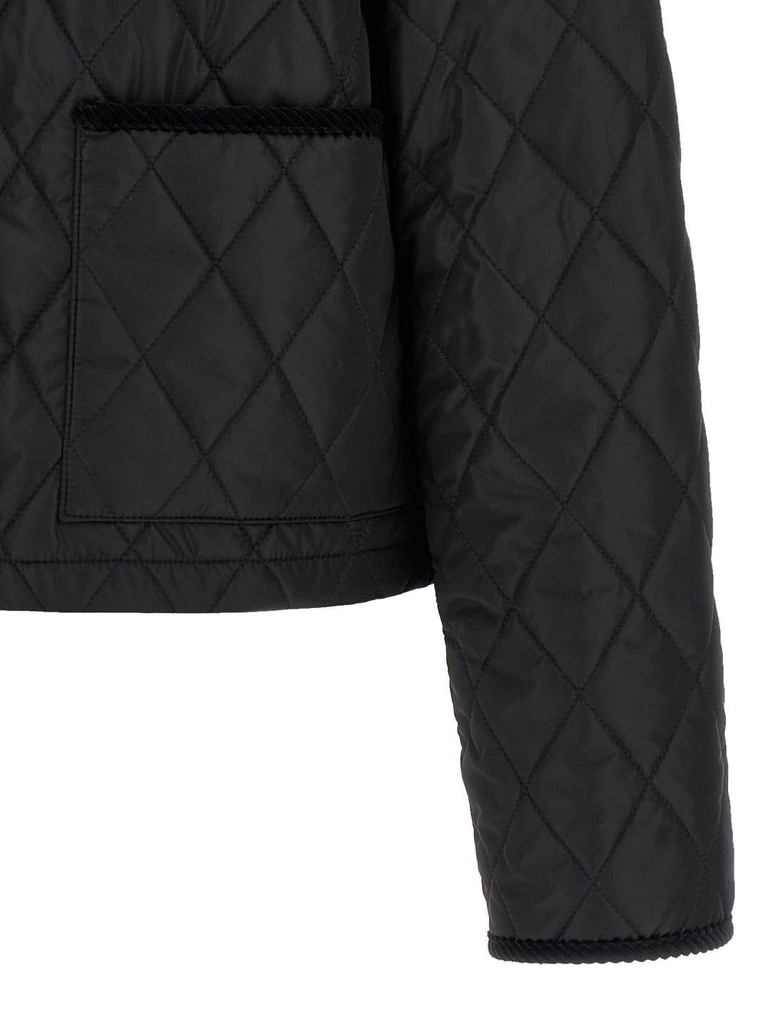 Burberry Oldham Puffer Jackets - Black | 08aaefbebca28ab2cff4796e5bc5f3b71e2fc272