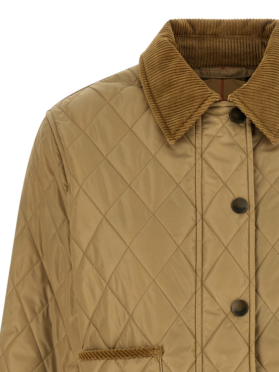 Burberry Tal Puffer Jackets - Beige | 0b87d80a0d55cf9aba387b7c51a7815e3c48ff09