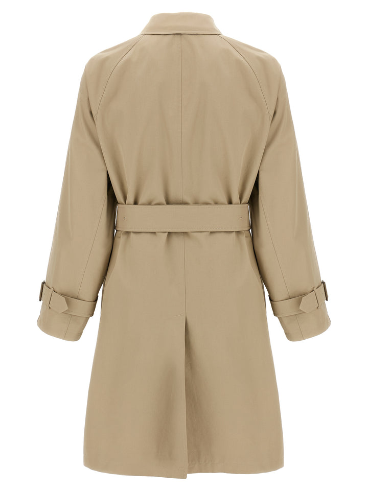 Burberry Car Coat Gabardine Coats and Trench Coats - Beige | e287b1e567d32cd116212cdf23fbf1dbf7ab8447